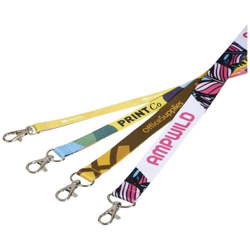 Addie sublimation lanyard with safety breakaway