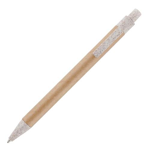 Ayr Card Ball Pen With Wheat Trim