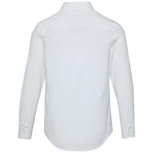 Carnelian poplin men's shirt