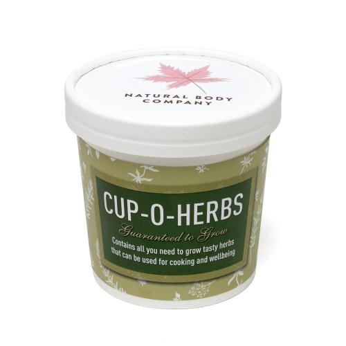 White Cup-O-Herbs Grow Kit