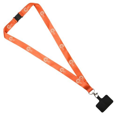 Made in Britain Lanyard with Mobile Phone Attachment
