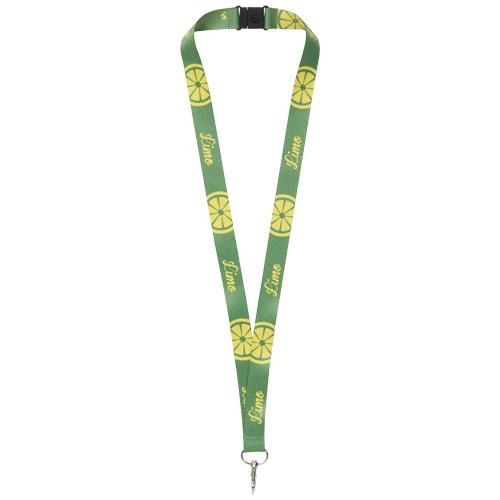 Addie sublimation lanyard with safety breakaway