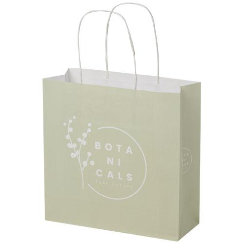 Kraft 120 g/m2 paper bag with twisted handles - 24 x 9 x 24 cm