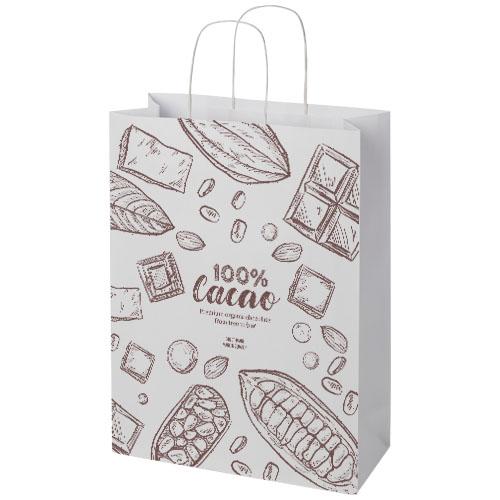 Kraft 120 g/m2 paper bag with twisted handles - 31 x 12 x 41 cm