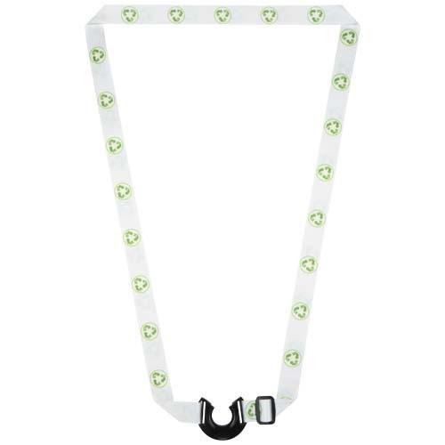 Lian sublimation RPET lanyard with bottle holder