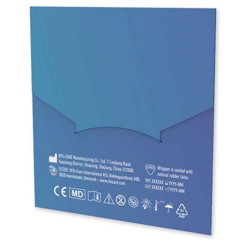 6-pieces blister plasters with full colour printed paper envelope