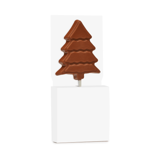 Winter Collection - Eco Lolly Box - Milk Chocolate³ - Christmas Tree Lolly