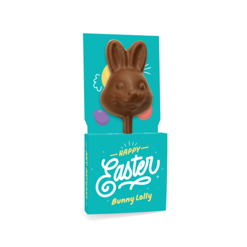 Easter - Eco Lolly Box - Milk Chocolate³ - Bunny Lolly