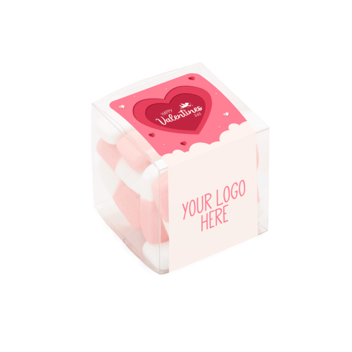 Valentines - Clear Cube - Squashies