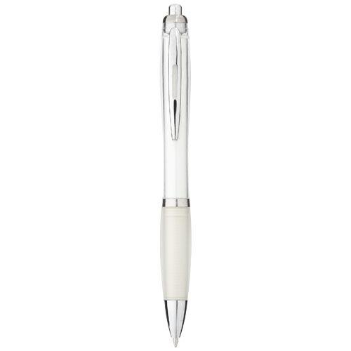 Nash ballpoint pen coloured barrel and grip (blue ink)