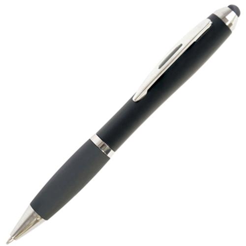 Shanghai Soft Stylus Ball Pen (black barrel)