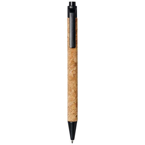 Midar cork and wheat straw ballpoint pen (black ink)